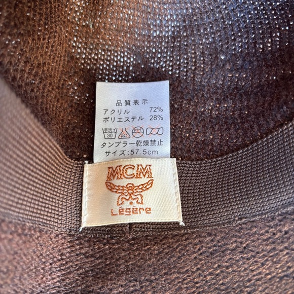 MCM Vintage MCM “Legere” Knit Bucket Hat – Rare Archive Piece